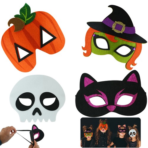 Masquerade felt eye masks one - felt,