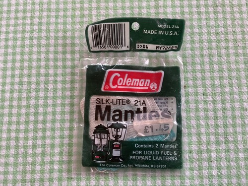 Vintage coleman 21a silk - vintage,