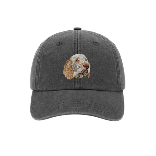 Italian spinone embroidered - italian,