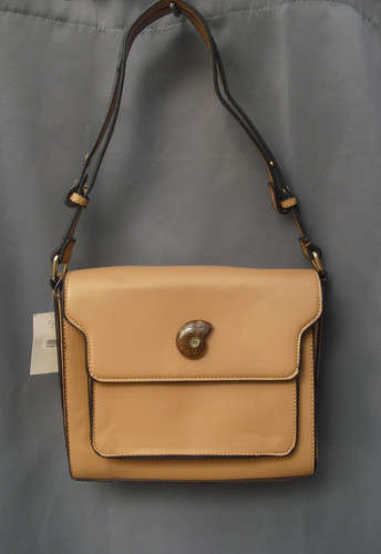Beige faux leather - , handbag