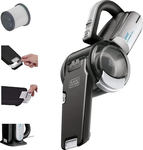 Black decker dust buster - dust, pivot