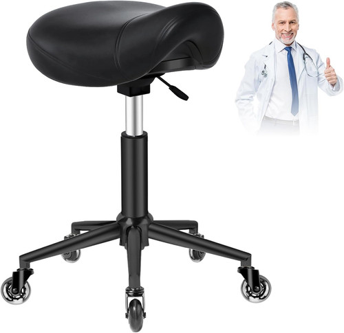 Saddle stool heavy duty 400lbs - stool,