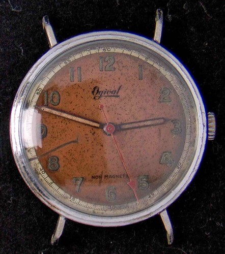 Ogival copper military - military, dial