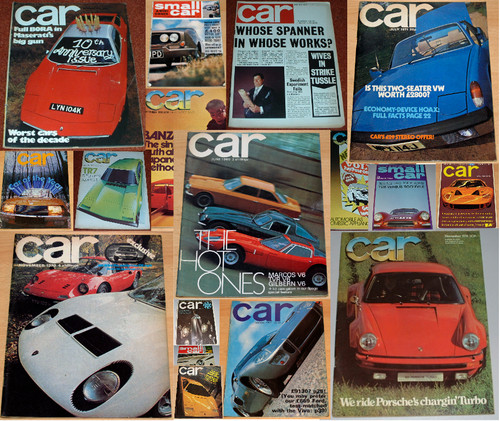 Car magazine choice - magazine,