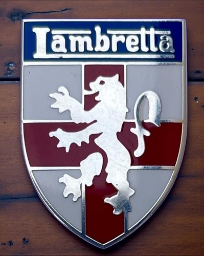 Scooter mod badge lambretta - -,
