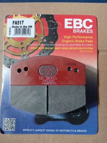 Ebc fa517 kart brake pads - kart,