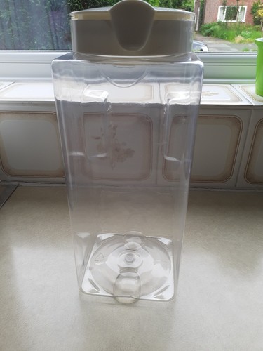 Vintage large plastic storage