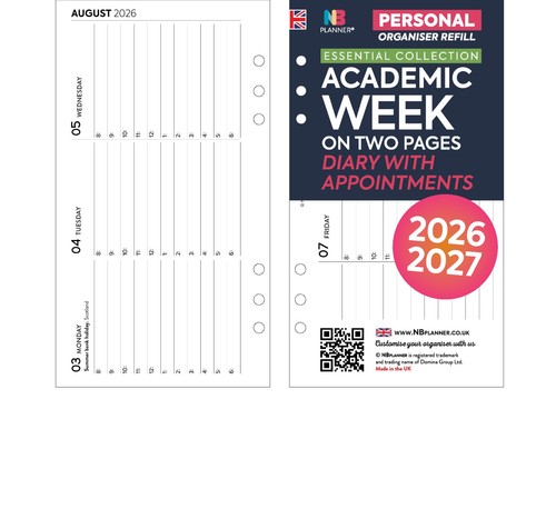 Academic 2026 week two - 2026-27, on