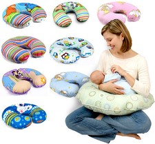 Baby Feeding Pillow Pregnancy Breast Nursing Support + Removable Cotton Cover