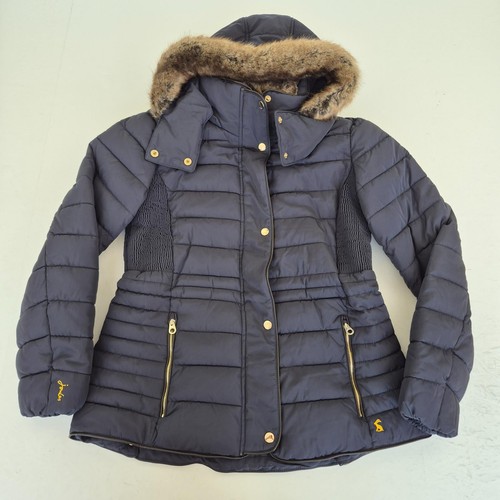 Joules coat blue womens - blue,