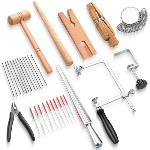 Jewelers tools set including - tools,