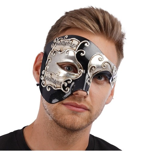 Venetian half mask - half,
