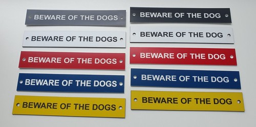 Beware the dog dogs - beware,