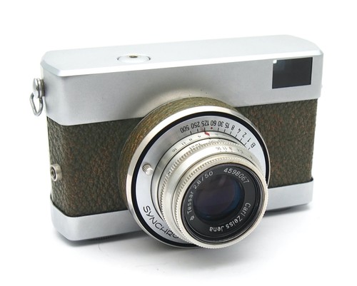 Werra olive 35mm camera - werra, w/
