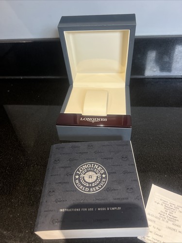 Original longines watch box - original,