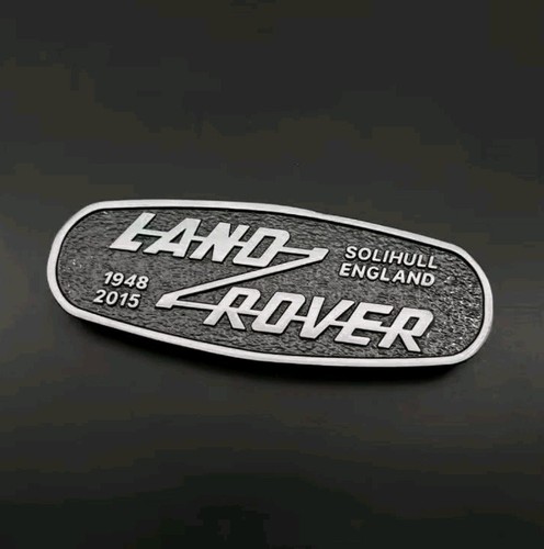 Badge land rover - badge, metal