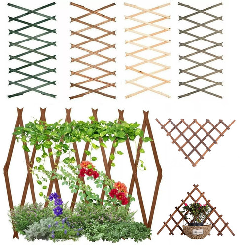 Expanding 6ft wooden trellis - expanding,