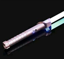 Spada Laser Star Wars Skywalker Lightsaber Jedi Metal Alum Light Replica New Rgb