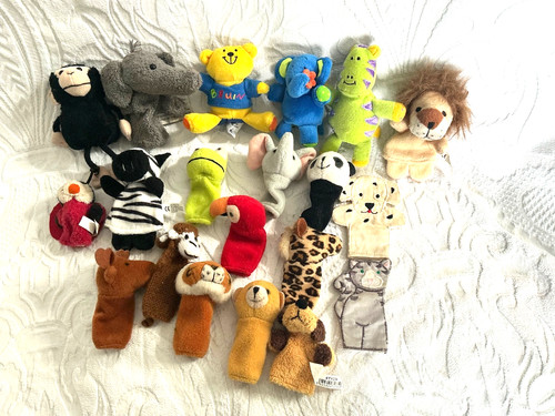 Job lot finger - 20, puppets