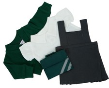 Dolls School Uniform with Grey