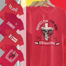Adults or Kids  DENMARK Football T-Shirts 2024 Designs Danish Euro World Cup Kit