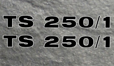 MZ TS 250/1 • Sticker • TS250/1 TS 250/1 • Vintage Motorcycle GDR • Q12