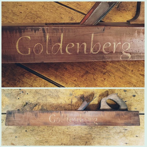 Antique goldenberg plane - goldenberg,