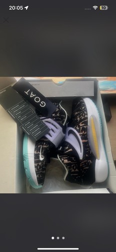 Nike black white size 7 - kd,