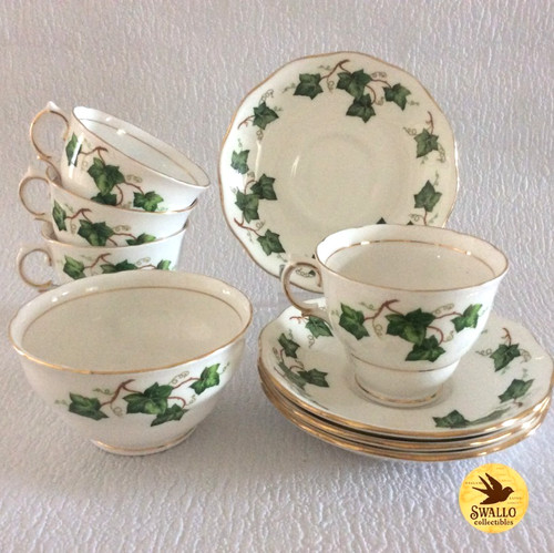 Vintage colclough ivy tea - vintage,