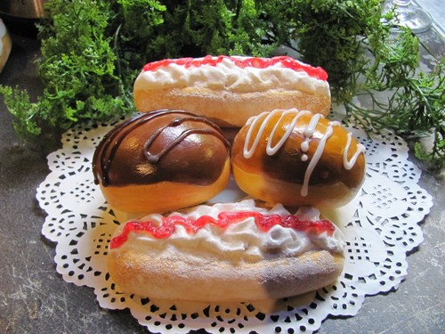 Fake artificial cakes - fake, cream