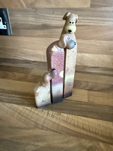 Art forum piece dog family - 3,