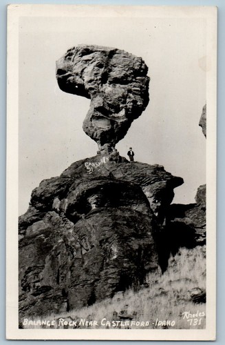 C1950 balance rock near - c1950's,