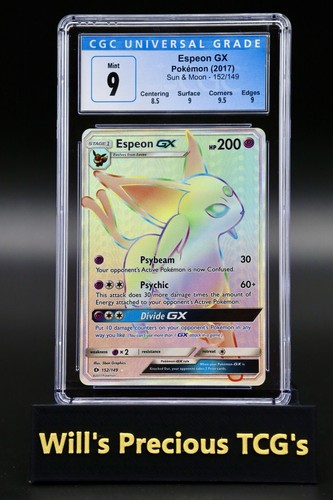 Cgc espeon 152 149 sun - 152/149, &