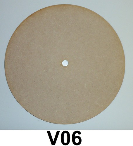 Wooden clock face 298mm - wooden,