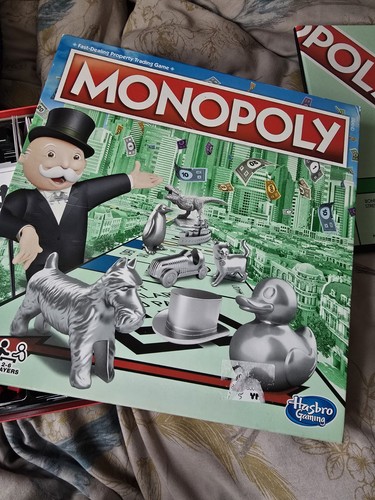Hasbro monopoly board - monopoly, game