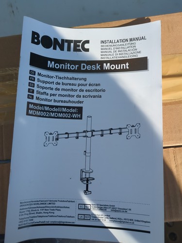 Bontec dual monitor stand - bontec,