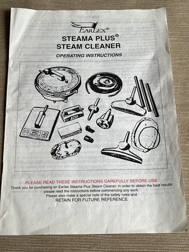Vintage earlex steama plus - vintage,
