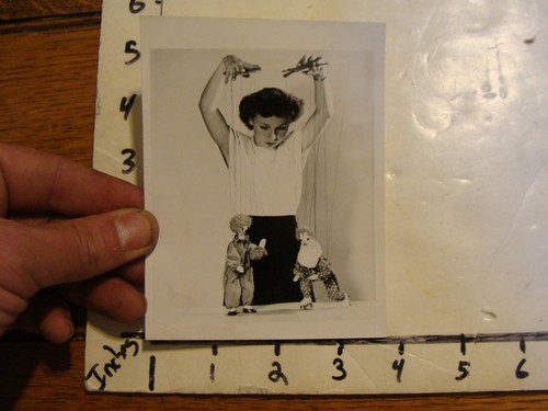 Vintage marionette photo - vintage,
