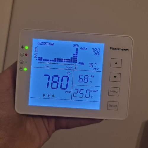 Rototherm am60 co2 monitor - rototherm,