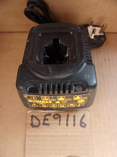 Dewalt de9116 battery - battery, charger