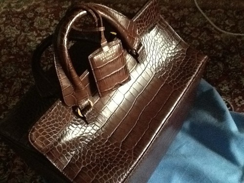 Smythson bond brown vanity - bond,