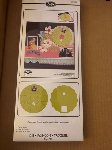 Sizzix bigz photo wheel die - bigz,