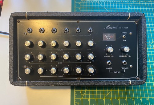 Marshall mini mixer vintage - marshall,
