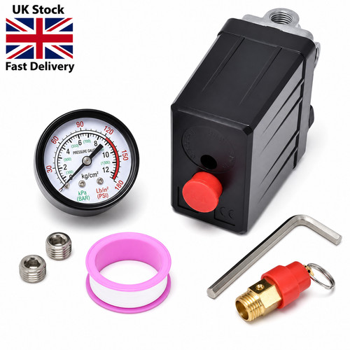 Air compressor pressure switch - pressure,
