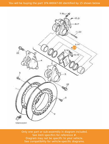 Yamaha caliper seal kit - caliper,