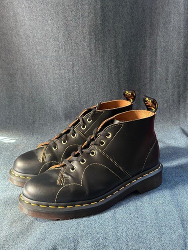 Martens church black smooth - church,