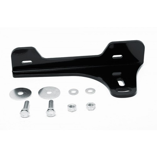 Front number plate offset