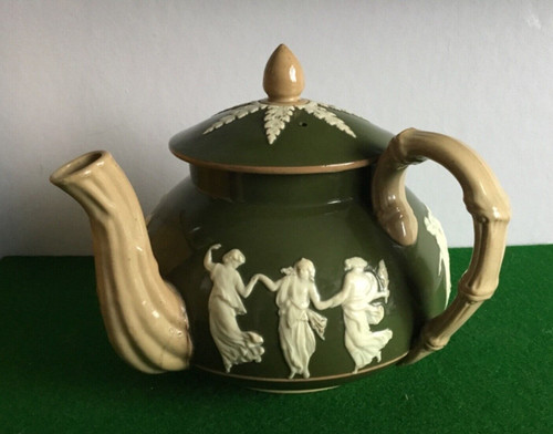 Rare antique green - rare, handle