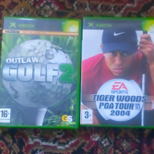 Xbox original golf bundle - xbox,