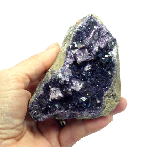 Dark purple fluorite - dark,